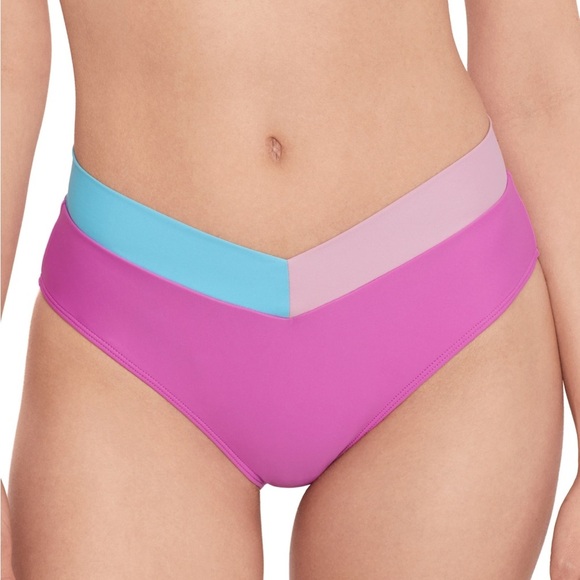 Salt + Cove Other - 38. Salt + CoveV Midster Solid Swimsuit Bottom Orchid Multi
